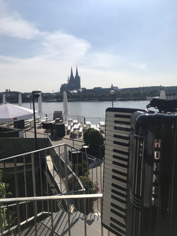 Akkordeonspieler in Köln